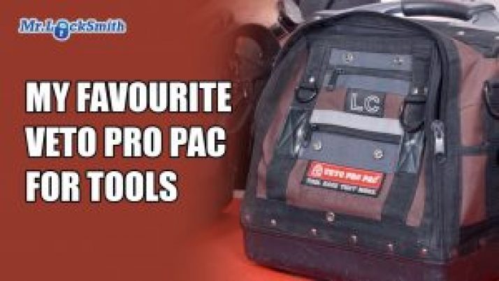 My Favourite Veto Pro Pac for Tools | Mr. Locksmith Blog