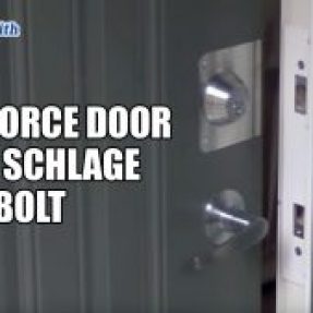 Reinforce Door with Schlage Deadbolt Installation | Mr. Locksmith Blog