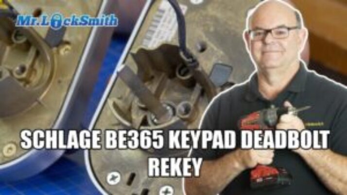 How to Rekey Schlage BE365 Keypad Deadbolt | Mr. Locksmith Philippines